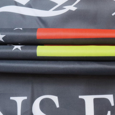 AZ FLAG We The People Rainbow Flag features metal eyelets for mounting
