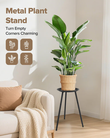 AZADESJET mid-century plant stand adds retro-modern charm