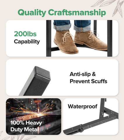 AZADESJET quick-assembly plant stand: no extra tools required.