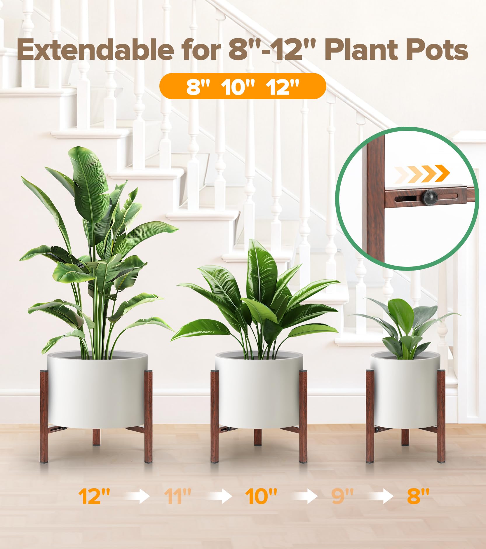 AZADESJET triangle-structure enhances stability for heavier pots.