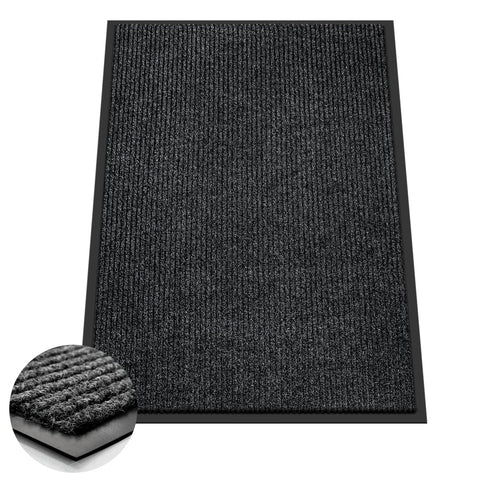 Azadx 3x4 front door mat with ultra-absorbent surface capturing moisture at entryways