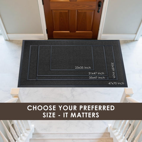 Azadx low-profile design fitting under doors without snagging