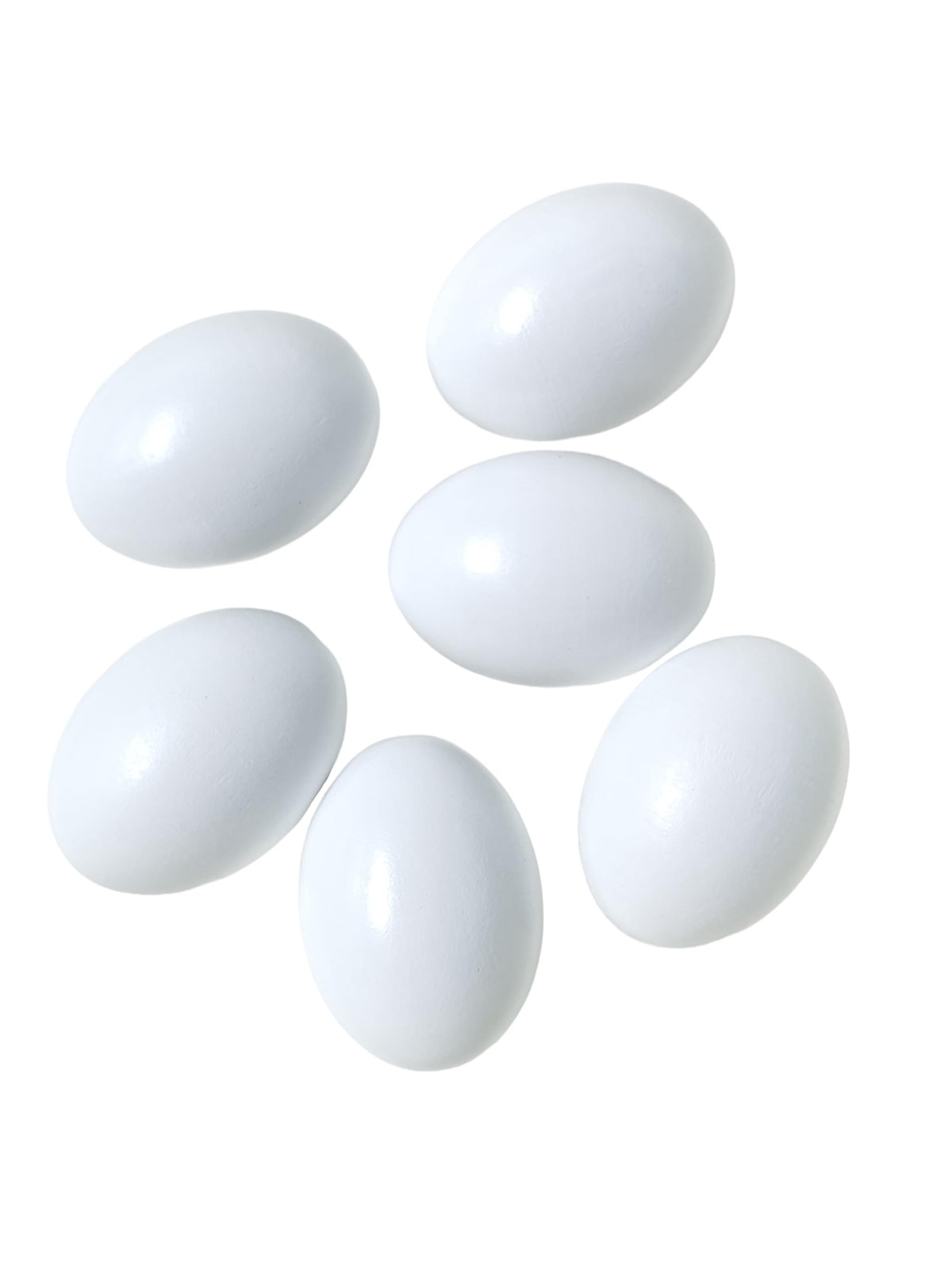 Azatemgo wooden eggs detailed closeup showing smooth finish for an authentic look