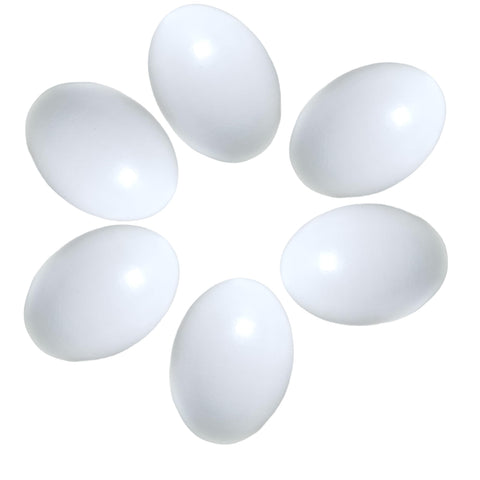 Azatemgo wooden eggs closeup emphasizing solid wood durability