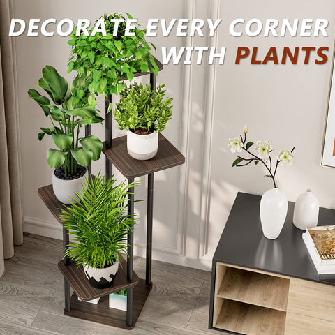 AZERPIAN black oak finish keeps pots organized and accessible.