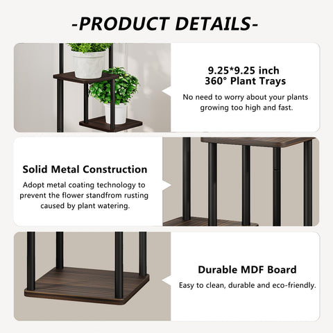 AZERPIAN multi-pot rack perfect for sunlit living rooms and balconies.