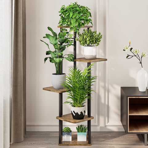 AZERPIAN 5-tier black stand detail with assembly-friendly design.