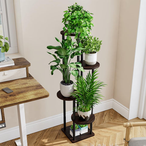 AZERPIAN 5-tier corner-fit demonstrates stable support for heavy pots.
