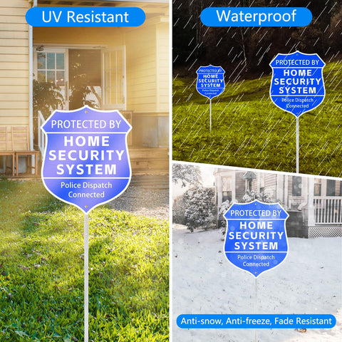 AzReference police-dispatch connected sign communicates monitored protection.
