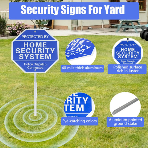 AzReference sign kit includes stakes and hardware for quick installation.