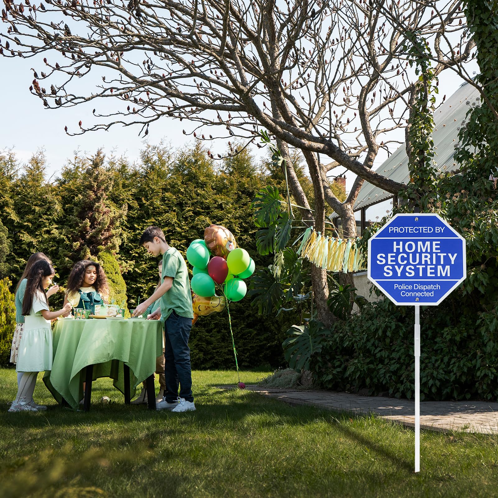 AzReference yard-safety-signage-kit for versatile placements.