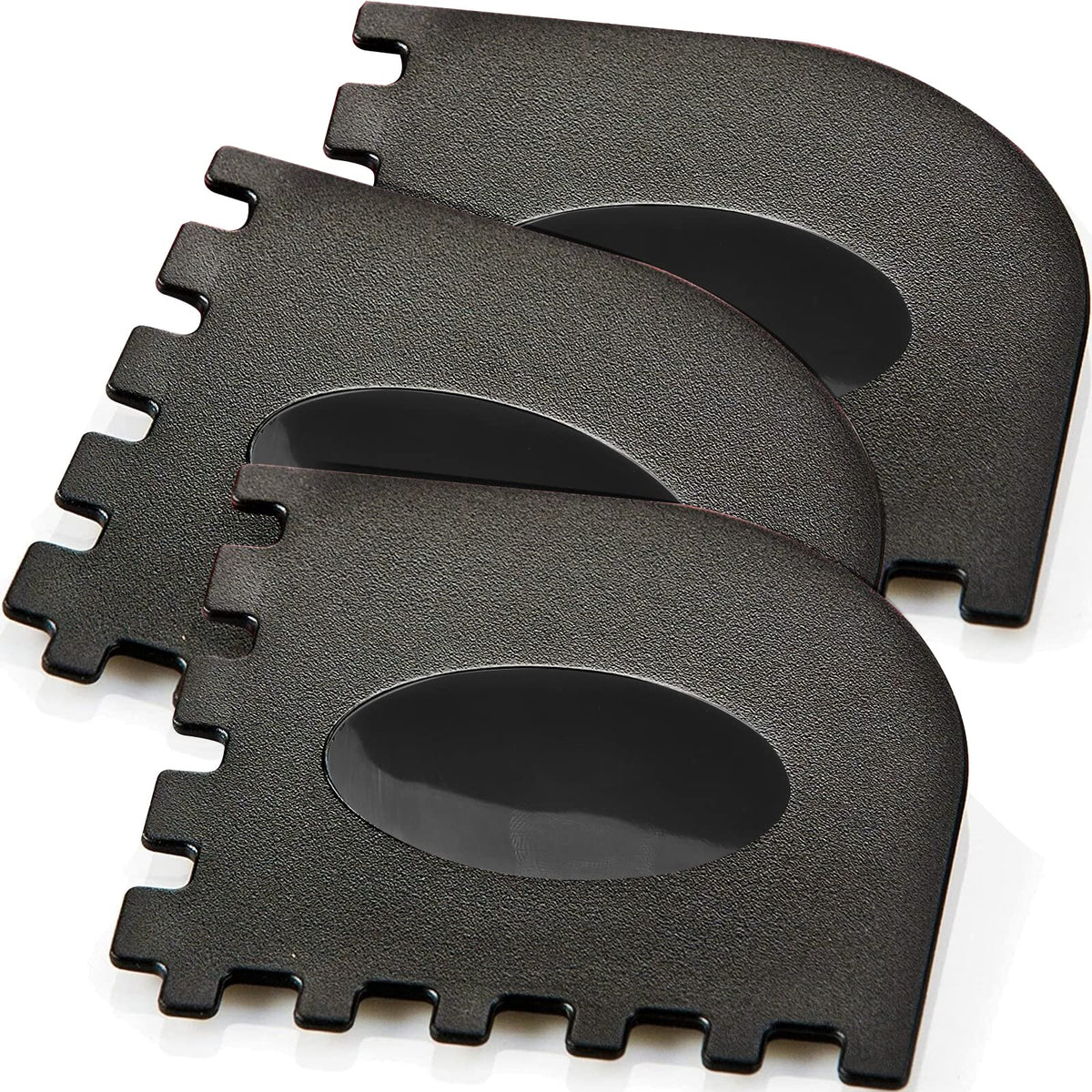 Azureblue 3-pack grill pan scrapers for quick cleanup after grilling.
