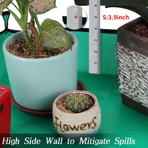Azureblue repotting mat durable design supports long-term gardening tasks.