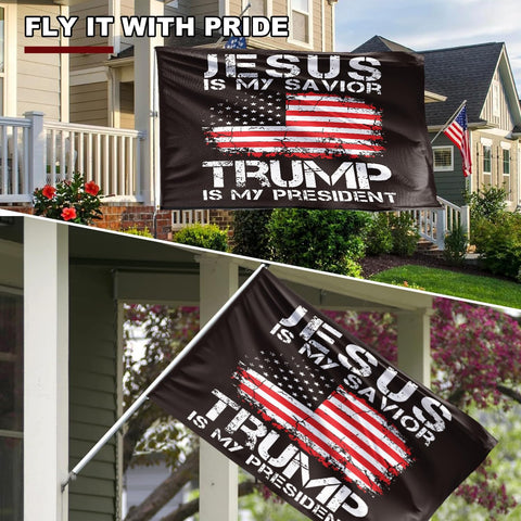 Azurtis 150D polyester flag, fade-resistant print for lasting color.