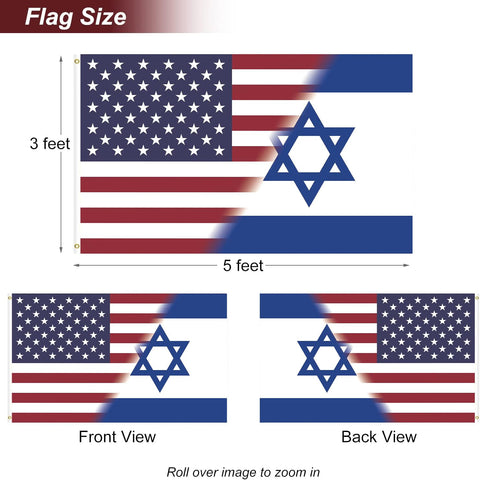 Azurtis flag uses fade-resistant dye for long-lasting color.