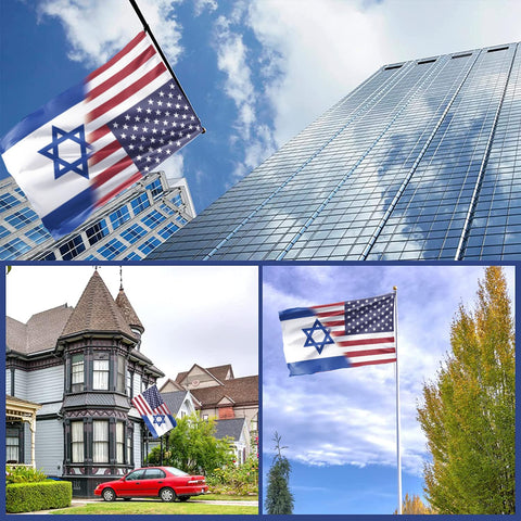 Azurtis flag suitable for indoor or outdoor display.