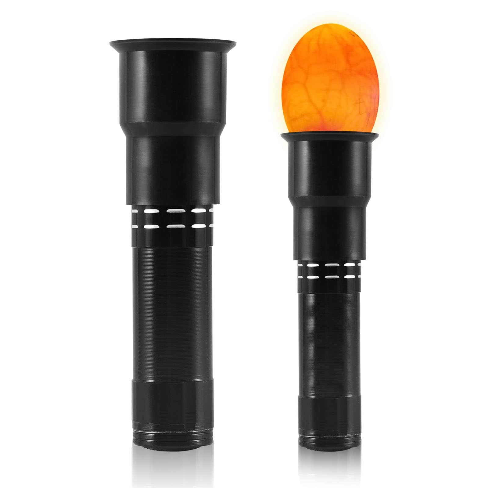 AZXIVIZ Egg Candler with aluminum body highlights portability and durability for field use