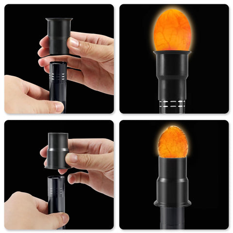 AZXIVIZ Egg Candler-indoor-outdoor-use supports egg checking anywhere