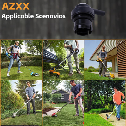 AZXX fuel tank vent for Stihl FS40/FS70 enables quick replacement.