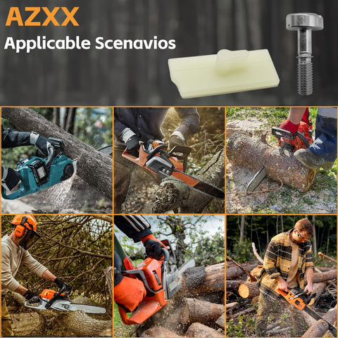 AZXX replacement part 90223191028 for Stihl ensures accurate top cover screw fit