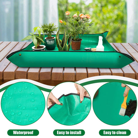 Baajric foldable mat keeps your workspace neat and portable