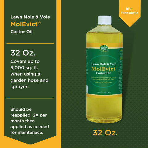 Baar MolEvict is safe to use around homes and plants