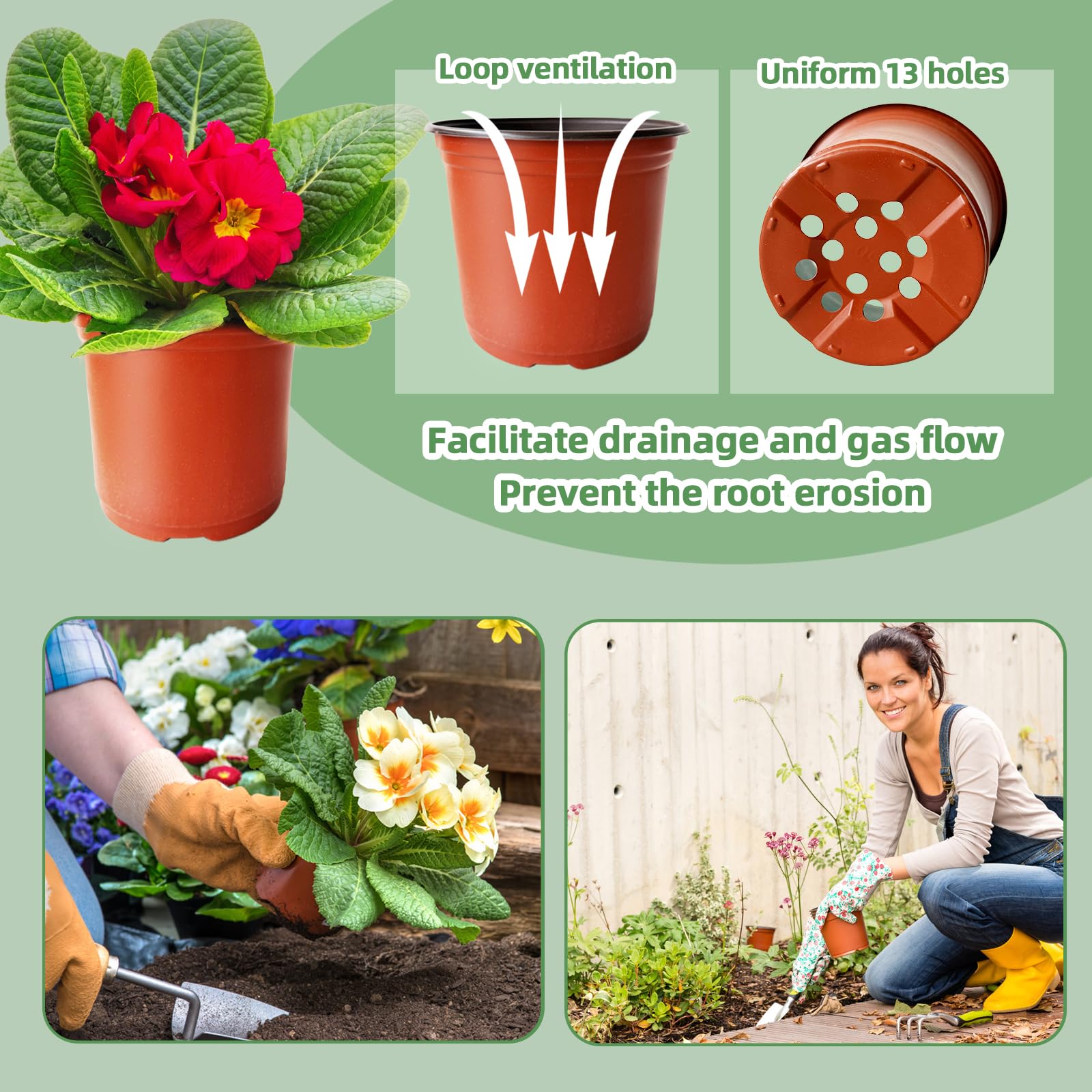 Baaxxango versatile pots suitable for vegetables, succulents, and herbs