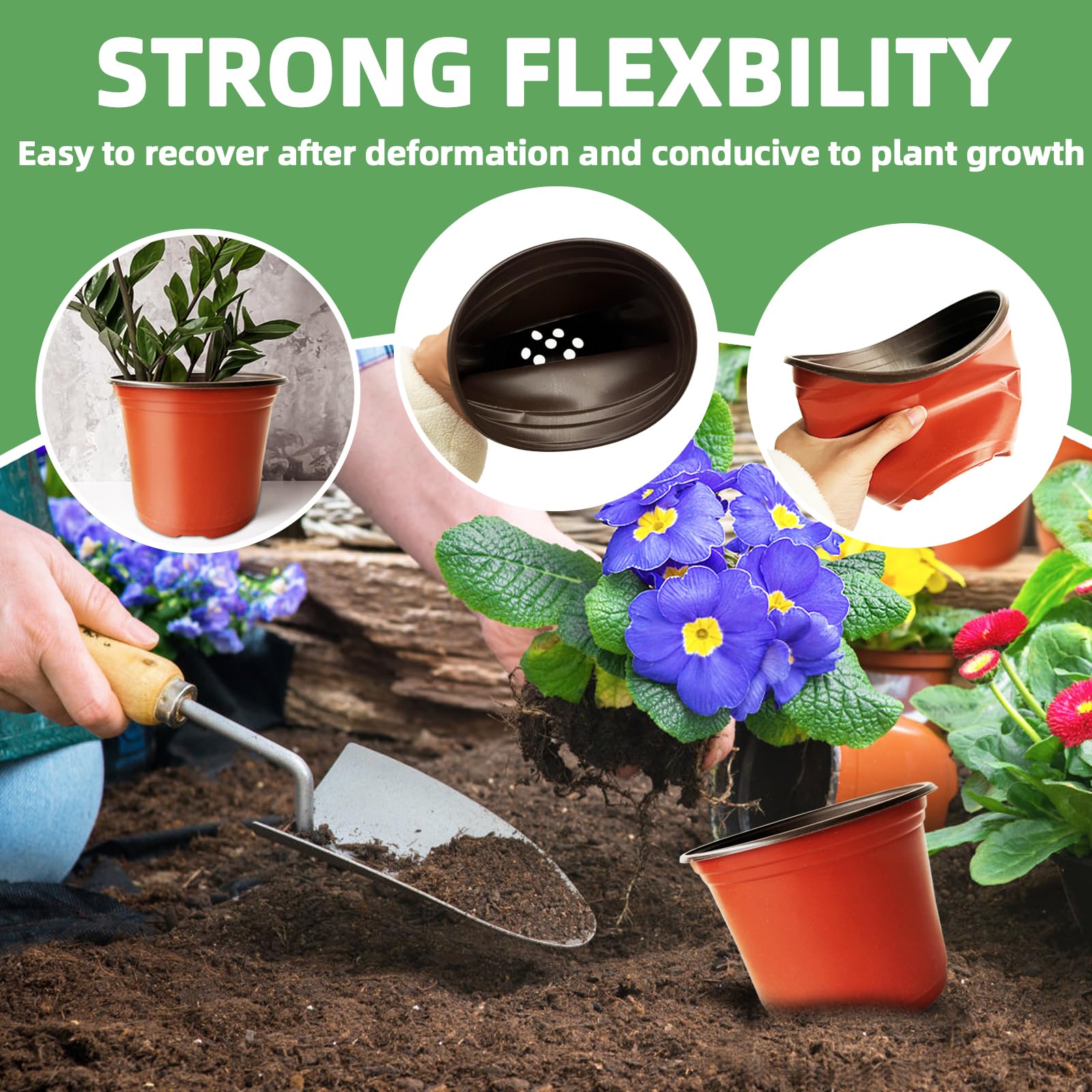 Baaxxango raised rim design makes pot handling and stacking easy