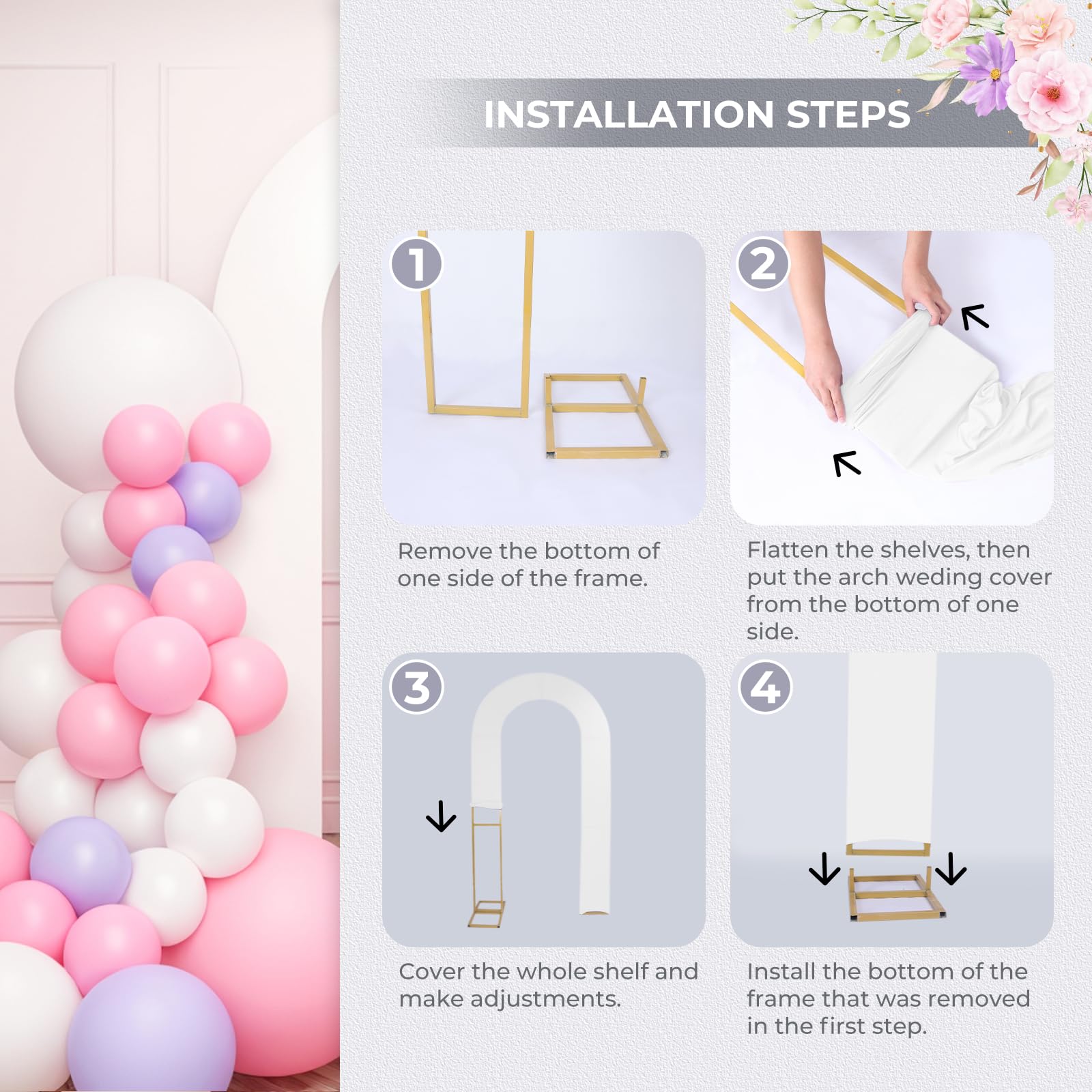 Babenest washable and reusable backdrop reduces event costs over time.