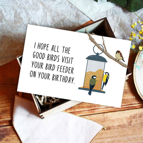Bablira nature lover card ideal for gardeners and retirees