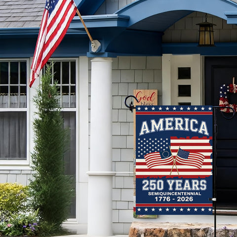 Baccessor 250th Anniversary flag anti-wind clip included