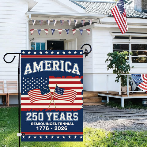 Baccessor 250th Anniversary flag sleeve top fits standard poles