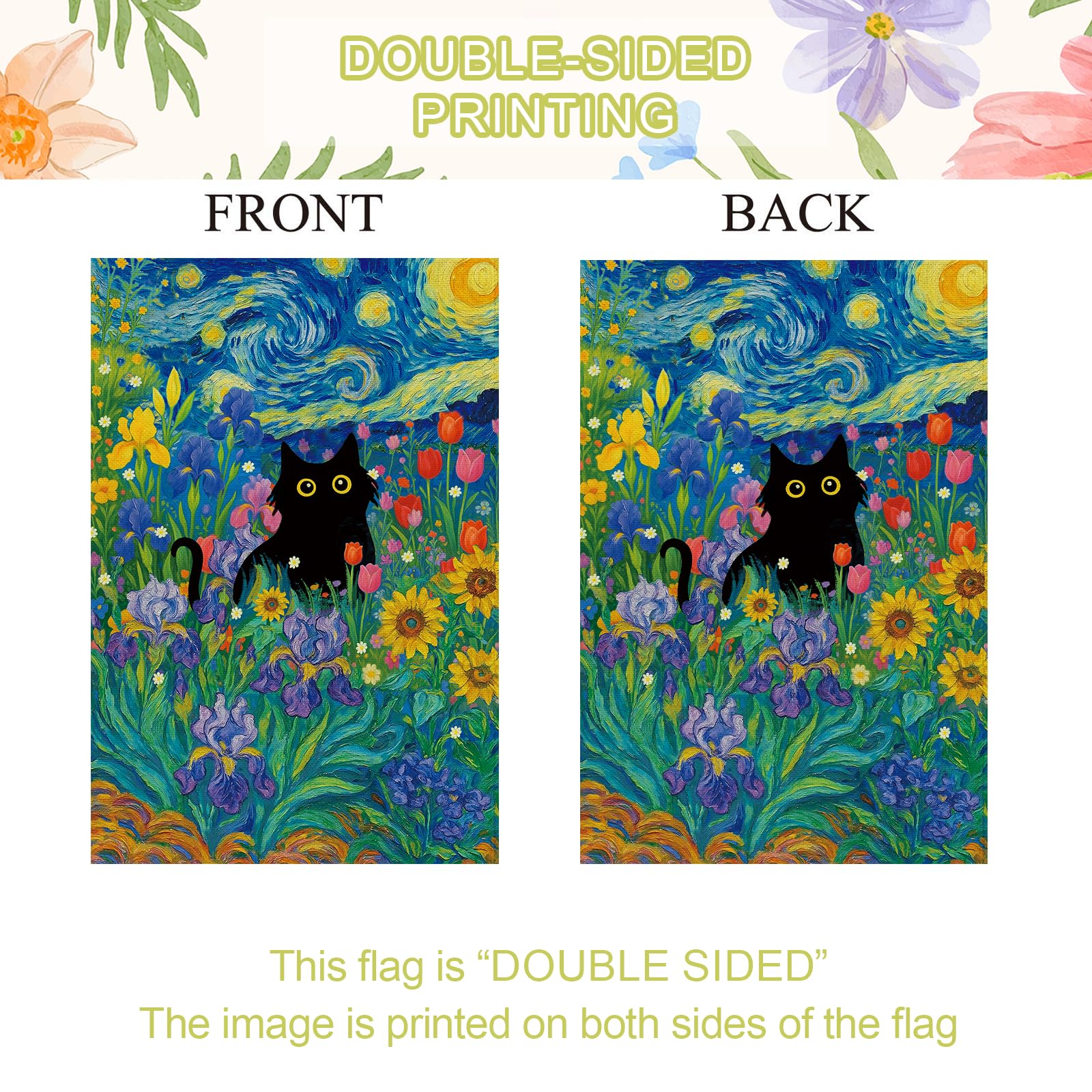 Baccessor brand collection flag for seasonal home decor.