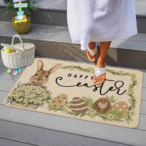 Baccessor burlap surface adds natural texture for all-season use