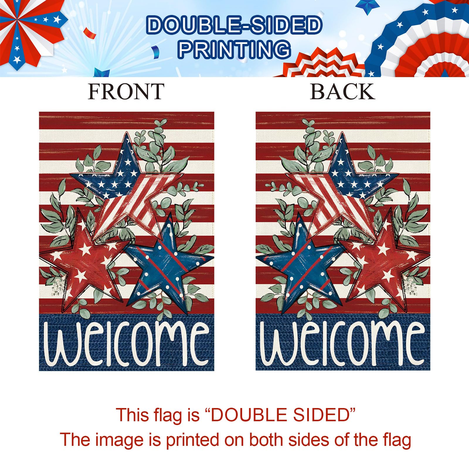 Baccessor compact 12x18 flag fits small yards