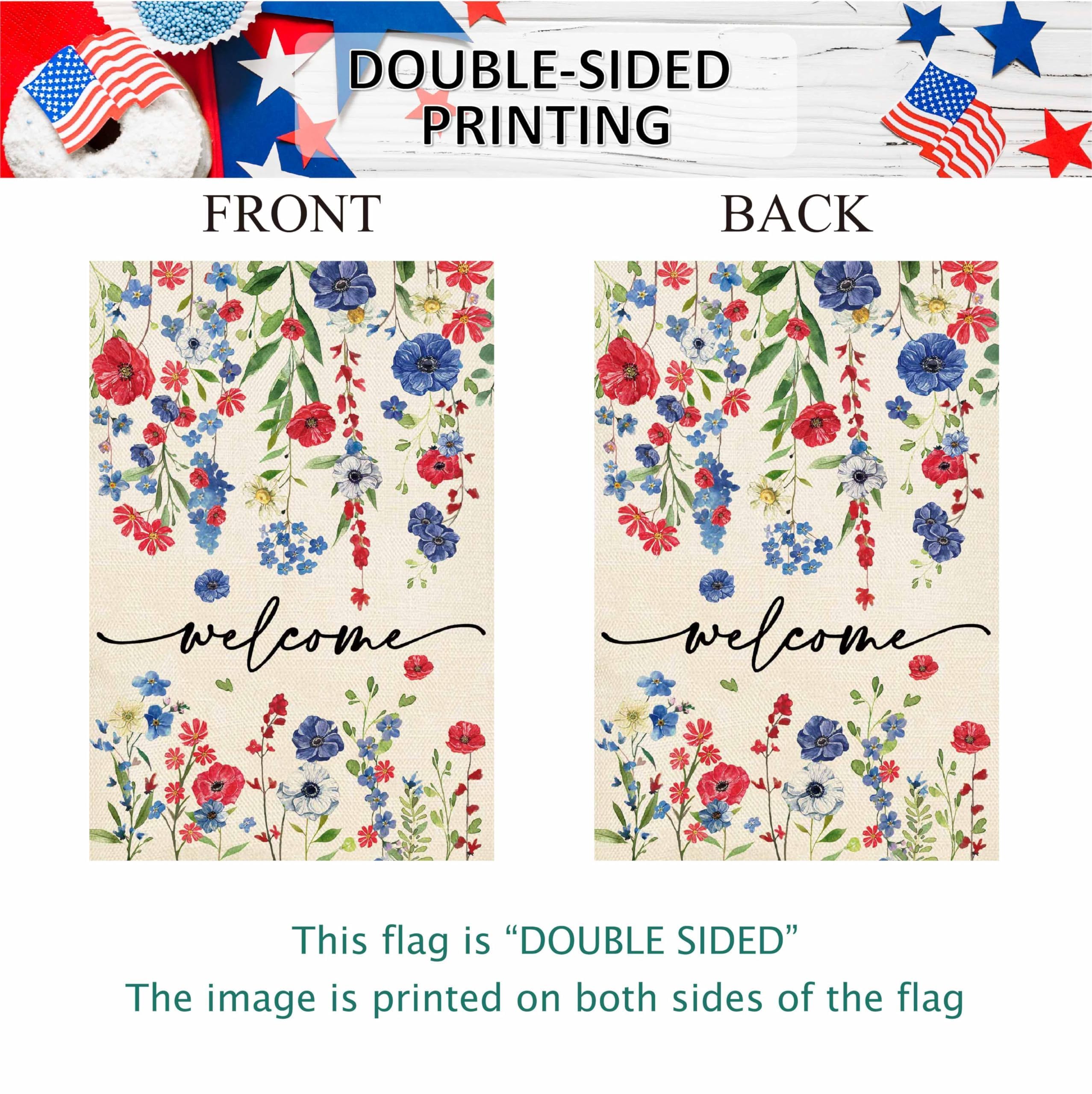 Baccessor Double-Sided House Flag, weatherproof and durable for year-round use.