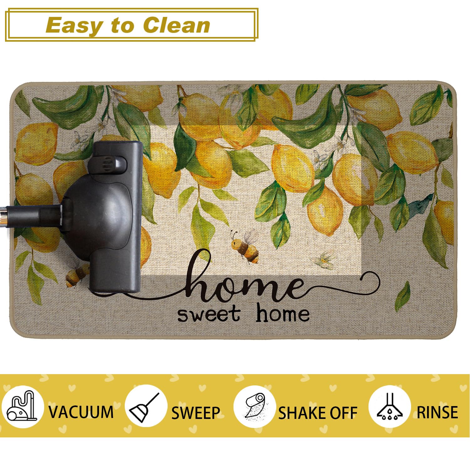 Baccessor Lightweight mat ideal for hallways and mudrooms