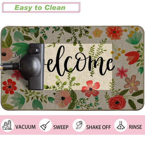 Baccessor farmhouse-style welcome mat boosts curb appeal
