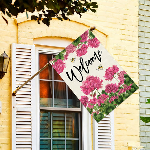 Baccessor outdoor flag withstands wind and rain with strong stitching