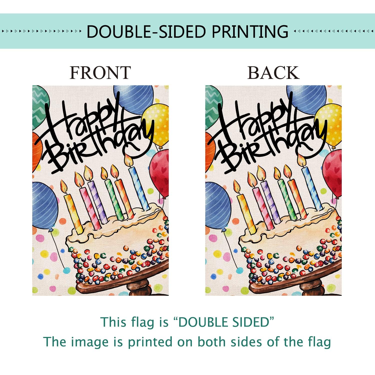 Baccessor flag top sleeve and installation shown for easy hanging