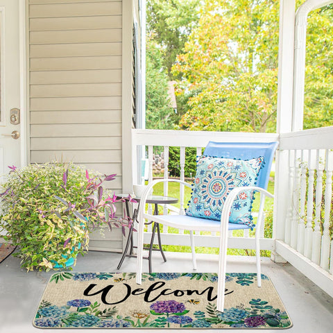 Baccessor hydrangea flowers closeup showing vibrant color ideal for entryways