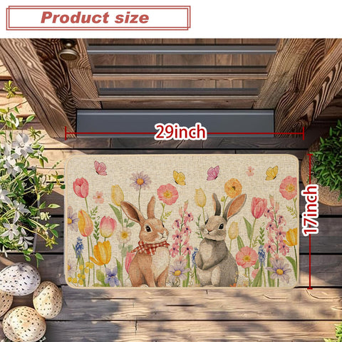 Baccessor Indoor-Outdoor Doormat suitable for porch, patio, or entryways.