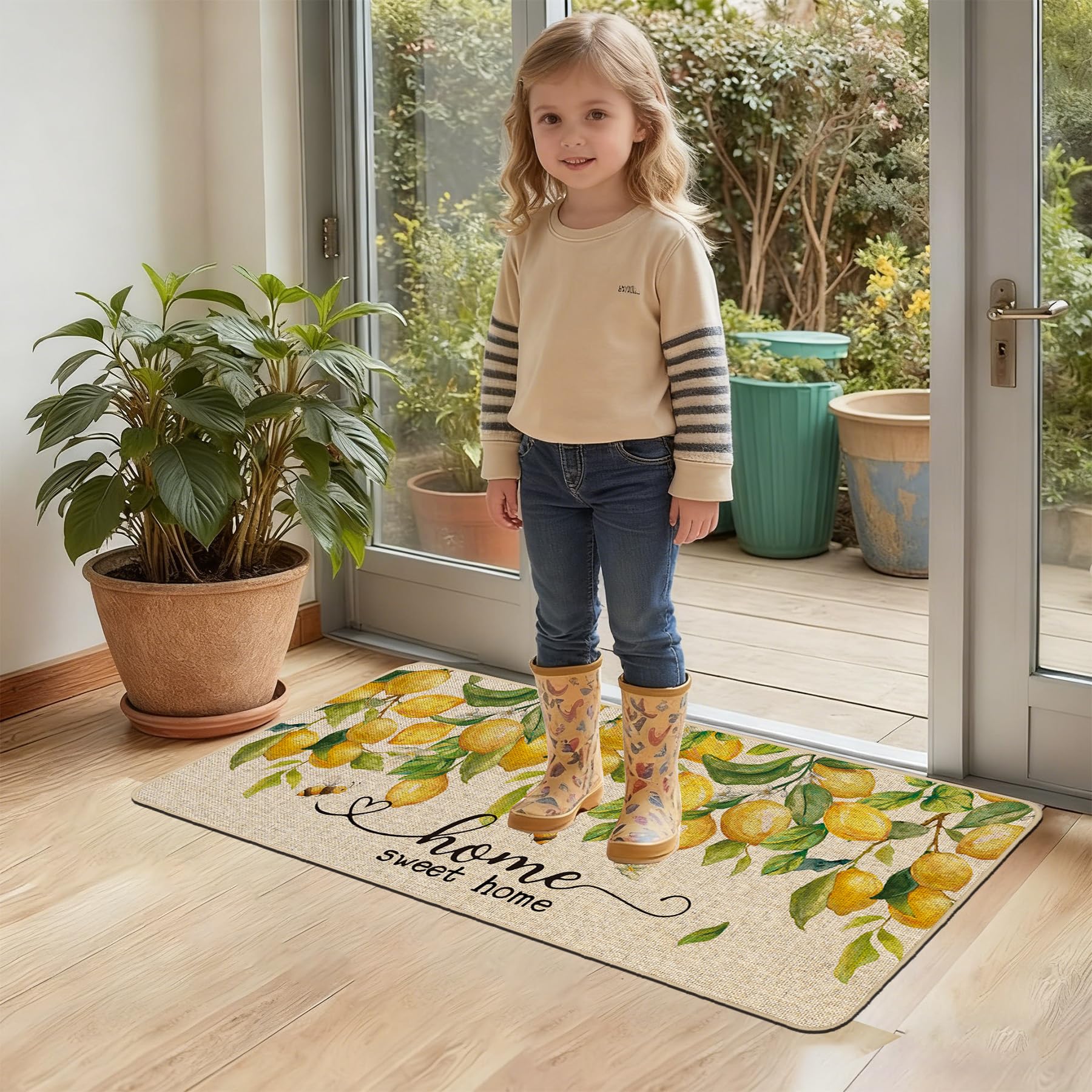 Baccessor Indoor outdoor use demonstrates versatile entryway decor