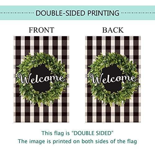 Compact 12.5 by 18 inch flag size fits front yard displays
