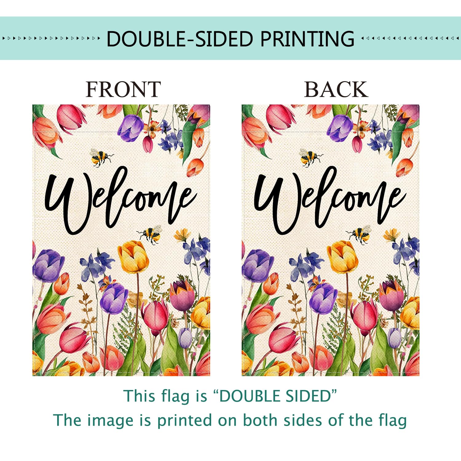 Baccessor Outdoor decor flag ideal for seasonal celebrations and greetings