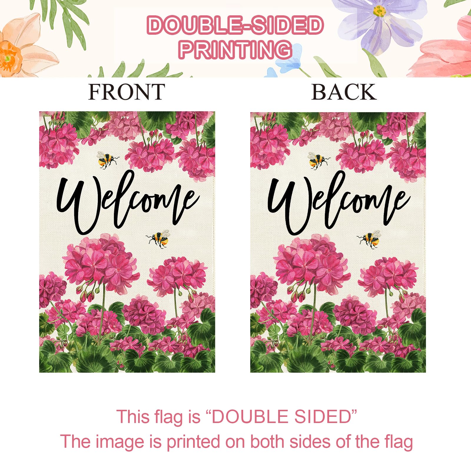 Baccessor porch decor flag brightens entryways seasonally