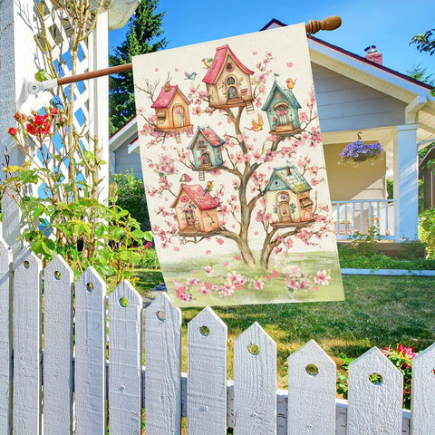 Baccessor porch front yard flag for spring display