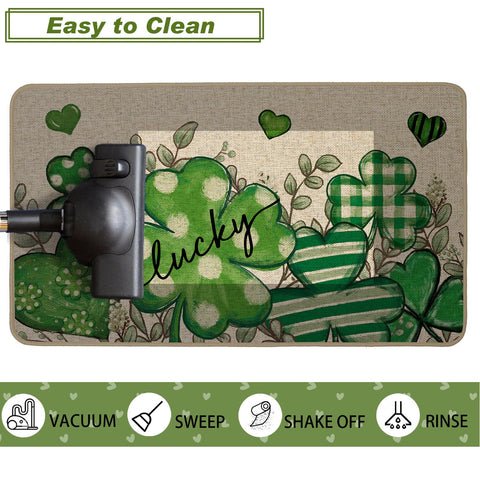Baccessor versatile doormat for patios, porches, kitchens, and garages.