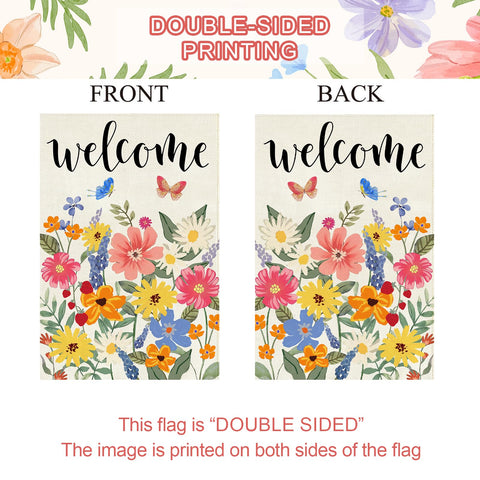 Baccessor seasonal decor flag suitable for weddings and celebrations.