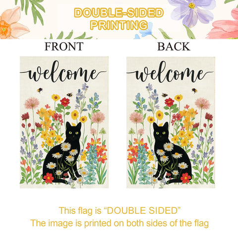 Baccessor seasonal farmhouse flag ideal for front yards and outdoor spaces.